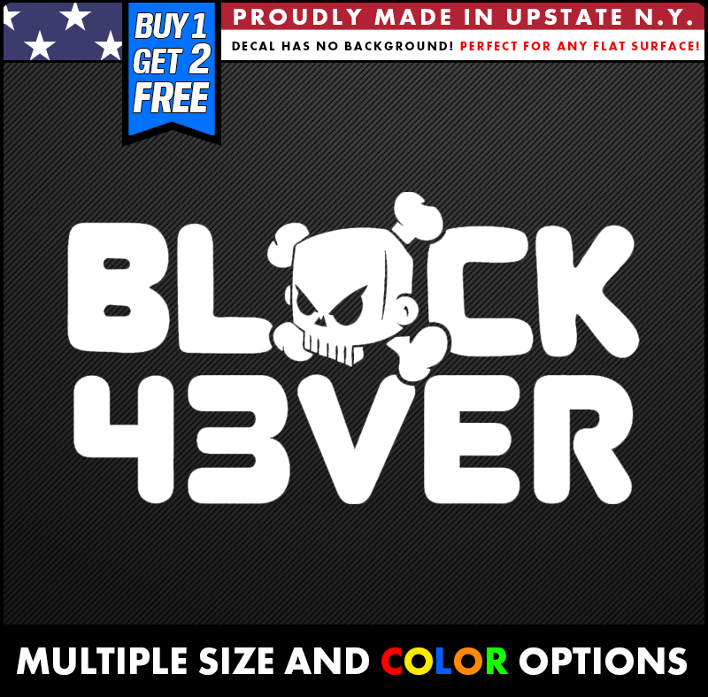 jdm stickers hoonigan ken block rip 43ver vinyl decals