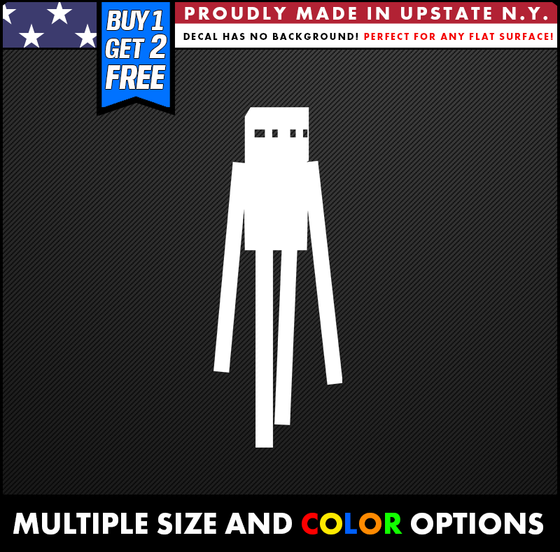 minecraft enderman stickers vinyl decals
