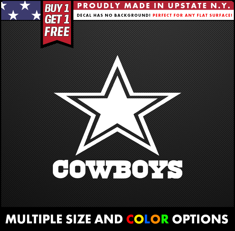dallas cowboys nfl logo stickers and vinyl decals