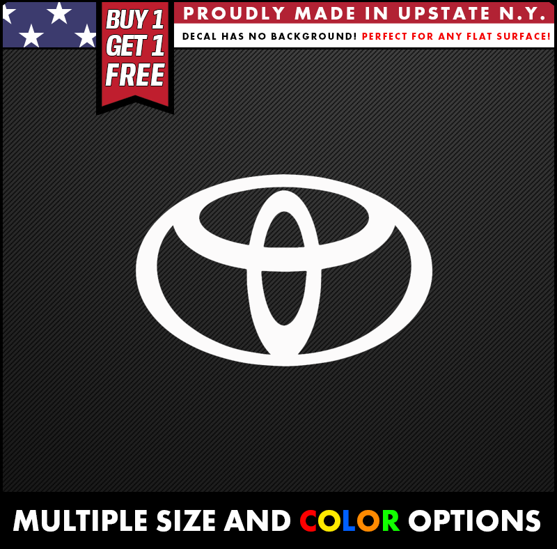 toyota automobile stickers and vinyl decals