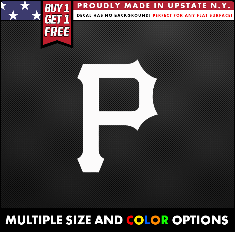 vinyl decals and stickers of national baseball teams pittsburgh pirates
