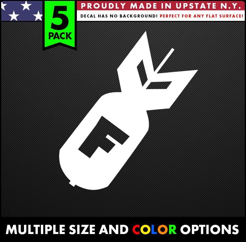 F Bomb JDM stickers and vinyl decals for cars